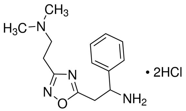 <i>N</i>-{2-[5-(2-Amino-2-phenylethyl)-1,2,4-oxadiazol-3-yl]ethyl}-<i>N</i>,<i>N</i>-dimethylamine dihydrochloride