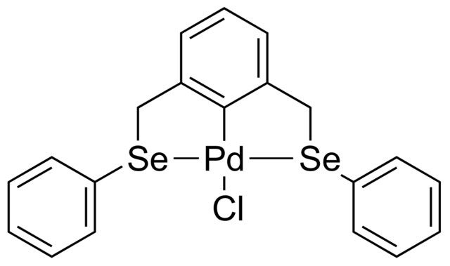 Chloro{2,6-bis[(phenylseleno-Se)methyl]phenyl-C}palladium(II)