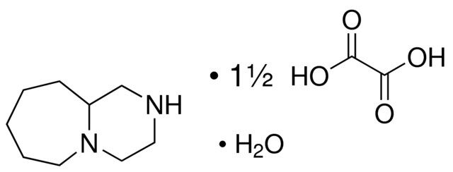 Decahydropyrazino[1,2-<i>a</i>]azepine sesquioxalate hydrate