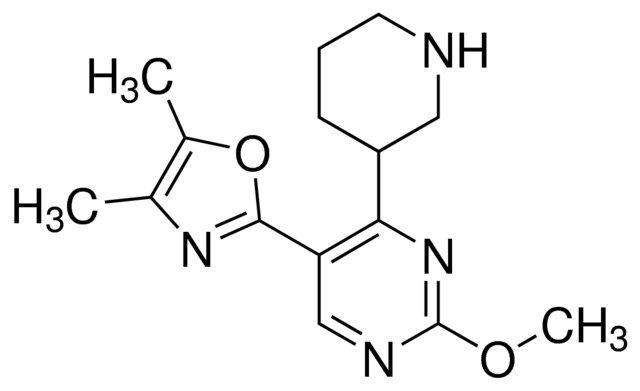 5-(4,5-Dimethyl-1,3-oxazol-2-yl)-4-(3-piperidinyl)-2-pyrimidinyl methyl ether