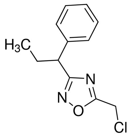 5-(Chloromethyl)-3-(1-phenylpropyl)-1,2,4-oxadiazole