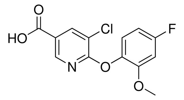 5-Chloro-6-(4-fluoro-2-methoxyphenoxy)nicotinic acid