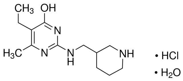 5-Ethyl-6-methyl-2-[(3-piperidinylmethyl)amino]-4-pyrimidinol hydrochloride hydrate