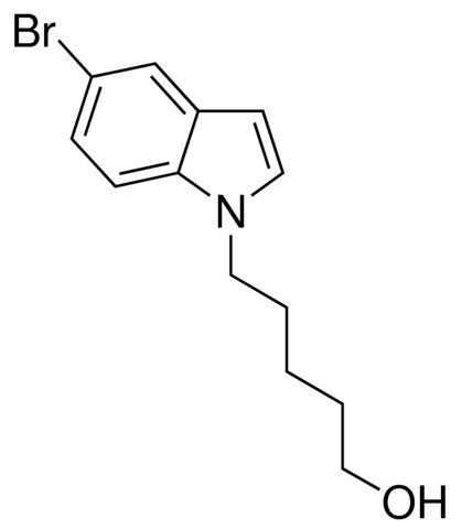 5-(5-Bromo-1<i>H</i>-indol-1-yl)pentan-1-ol