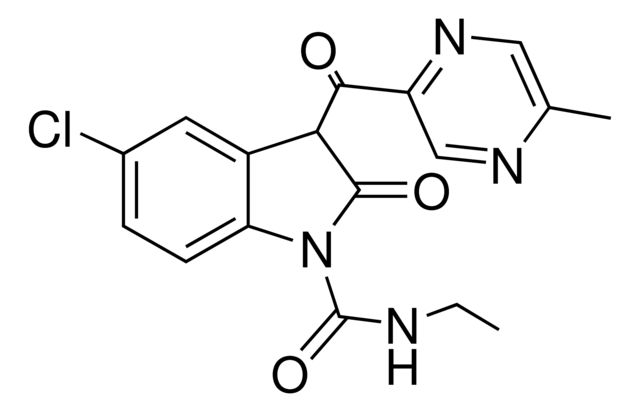 5-Chloro-N-ethyl-3-[(5-methyl-2-pyrazinyl)carbonyl]-2-oxo-1-indolinecarboxamide