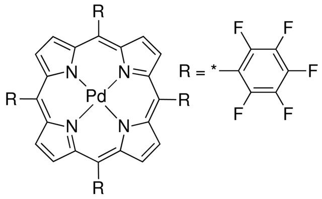 5,10,15,20-Tetrakis(pentafluorophenyl)-21<i>H</i>,23<i>H</i>-porphine palladium(II)