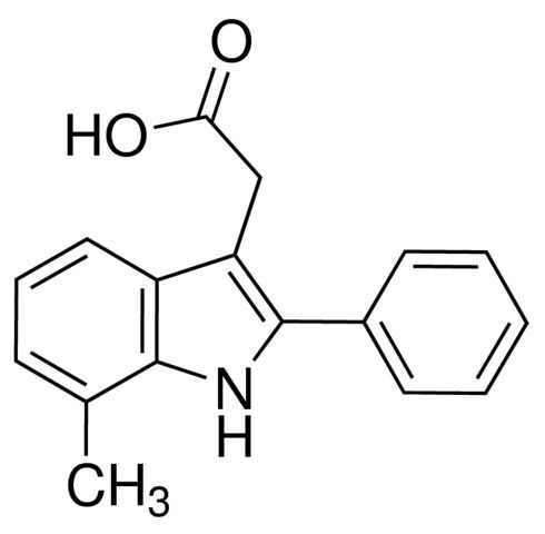 (7-Methyl-2-phenyl-1<i>H</i>-indol-3-yl)acetic acid