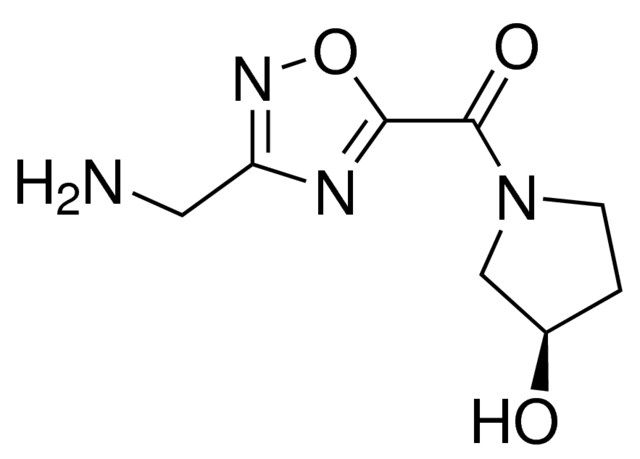 (<i>R</i>)-(3-(Aminomethyl)-1,2,4-oxadiazol-5-yl)(3-hydroxypyrrolidin-1-yl)methanone