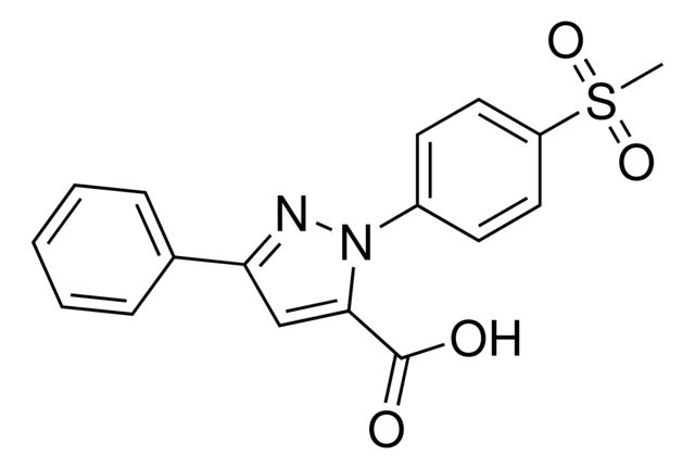 1-[4-(Methylsulfonyl)phenyl]-3-phenyl-1H-pyrazole-5-carboxylic acid