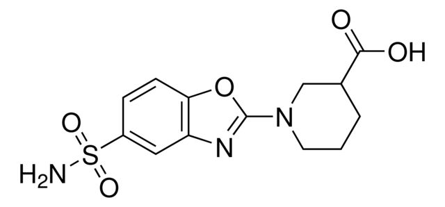 1-[5-(Aminosulfonyl)-1,3-benzoxazol-2-yl]-3-piperidinecarboxylic acid