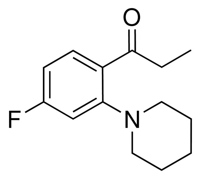 1-[4-Fluoro-2-(1-piperidinyl)phenyl]-1-propanone