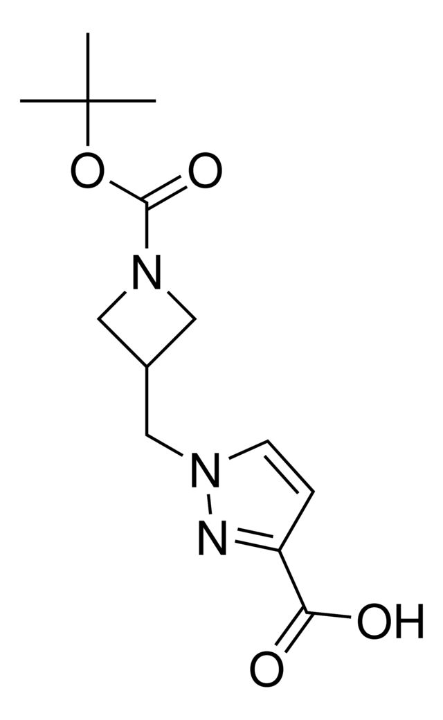 1-((1-(<i>tert</i>-Butoxycarbonyl)azetidin-3-yl)methyl)-1<i>H</i>-pyrazole-3-carboxylic acid