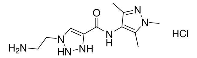 1-(2-Aminoethyl)-N-(1,3,5-trimethyl-1H-pyrazol-4-yl)-1H-1,2,3-triazole-4-carboxamide hydrochloride