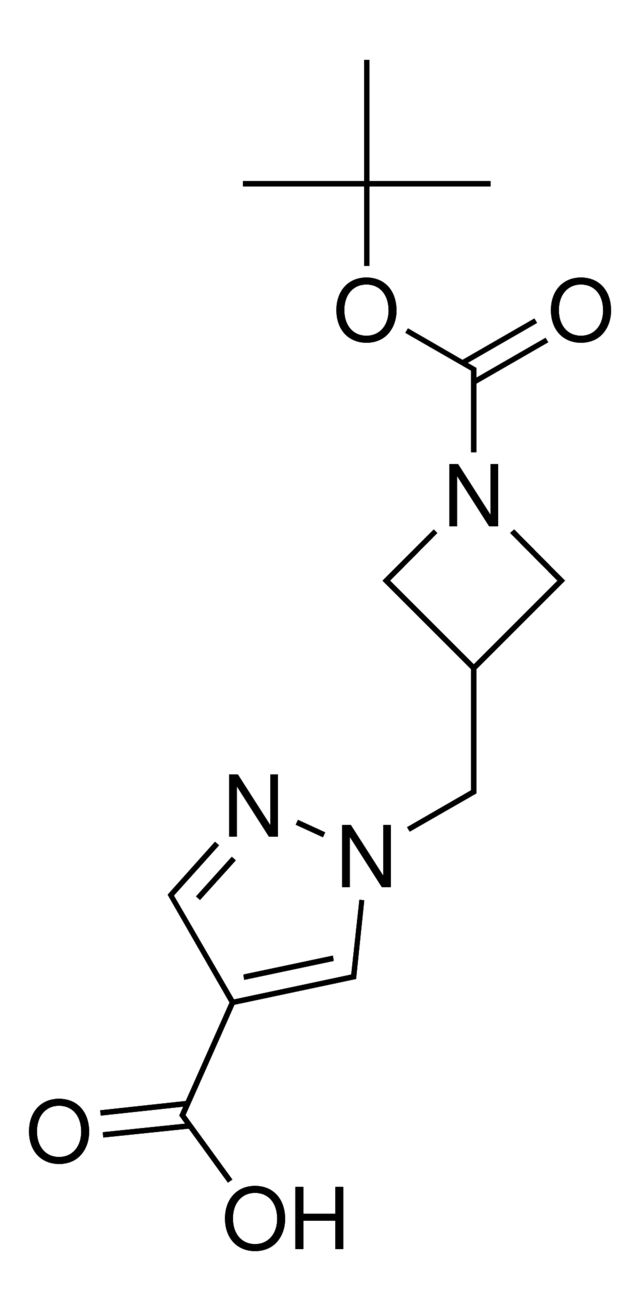 1-((1-(<i>tert</i>-Butoxycarbonyl)azetidin-3-yl)methyl)-1<i>H</i>-pyrazole-4-carboxylic acid