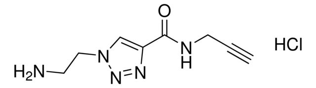 1-(2-Aminoethyl)-N-(prop-2-yn-1-yl)-1H-1,2,3-triazole-4-carboxamide hydrochloride