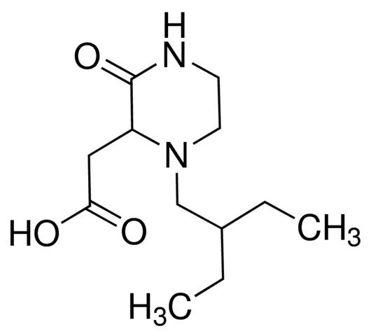 [1-(2-Ethylbutyl)-3-oxo-2-piperazinyl]acetic acid