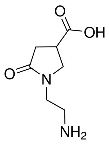 1-(2-Aminoethyl)-5-oxo-3-pyrrolidinecarboxylic acid