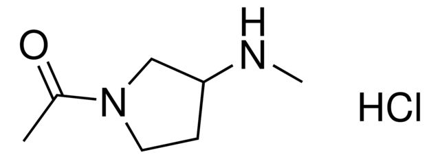 1-(3-(Methylamino)pyrrolidin-1-yl)ethan-1-one hydrochloride