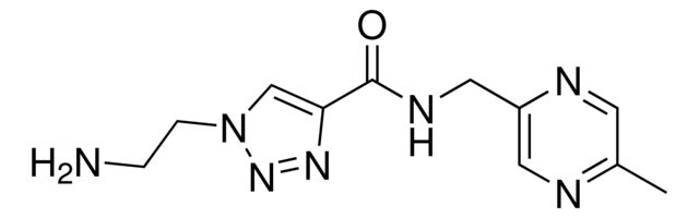 1-(2-Aminoethyl)-N-[(5-methyl-2-pyrazinyl)methyl]-1H-1,2,3-triazole-4-carboxamide