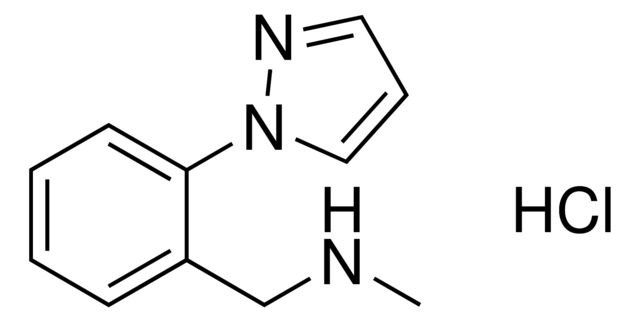 1-(2-(1H-Pyrazol-1-yl)phenyl)-N-methylmethanamine hydrochloride