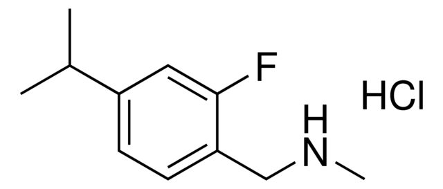 1-(2-Fluoro-4-isopropylphenyl)-N-methylmethanamine hydrochloride