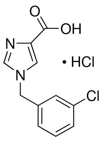 1-(3-Chlorobenzyl)-1<i>H</i>-imidazole-4-carboxylic acid hydrochloride