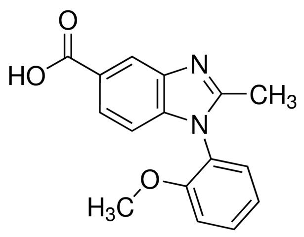 1-(2-Methoxyphenyl)-2-methyl-1<i>H</i>-benzimidazole-5-carboxylic acid