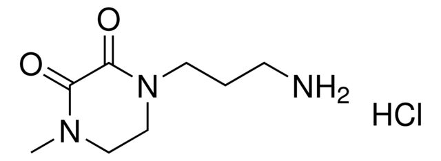 1-(3-Aminopropyl)-4-methylpiperazine-2,3-dione hydrochloride