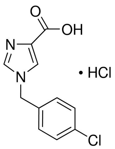 1-(4-Chlorobenzyl)-1<i>H</i>-imidazole-4-carboxylic acid hydrochloride