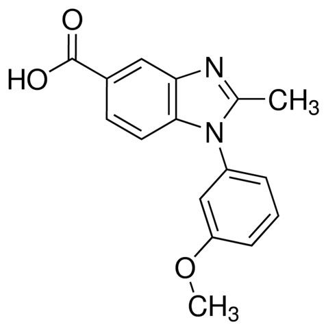 1-(3-Methoxyphenyl)-2-methyl-1<i>H</i>-benzimidazole-5-carboxylic acid