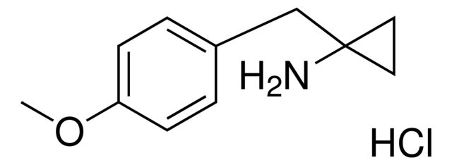 1-(4-Methoxybenzyl)cyclopropan-1-amine hydrochloride