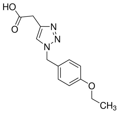 [1-(4-Ethoxybenzyl)-1<i>H</i>-1,2,3-triazol-4-yl]acetic acid