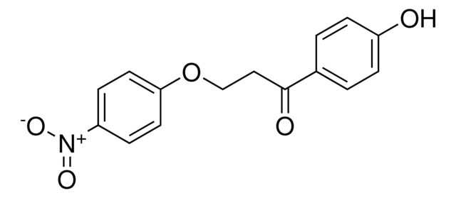 1-(4-Hydroxyphenyl)-3-(4-nitrophenoxy)-1-propanone