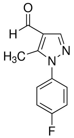 1-(4-Fluorophenyl)-5-methyl-1<i>H</i>-pyrazole-4-carboxaldehyde