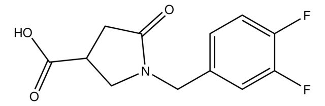 1-(3,4-Difluorobenzyl)-5-oxopyrrolidine-3-carboxylic acid