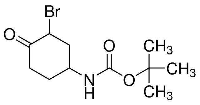 <i>tert</i>-Butyl (3-bromo-4-oxocyclohexyl)carbamate