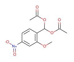 (2-Methoxy-4-nitrophenyl)methylene diacetate