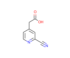 2-(2-Cyanopyridin-4-yl)acetic acid