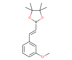 (E)-2-(3-Methoxystyryl)-4,4,5,5-tetramethyl-1,3,2-dioxaborolane