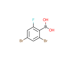 (2,4-Dibromo-6-fluorophenyl)boronic acid