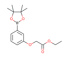 Ethyl 2-(3-(4,4,5,5-tetramethyl-1,3,2-dioxaborolan-2-yl)phenoxy)acetate