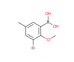 (3-Bromo-2-methoxy-5-methylphenyl)boronic acid