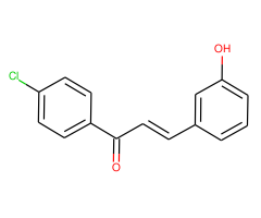 1-(4-chlorophenyl)-3-(3-hydroxyphenyl)-2-propen-1-one,  95%