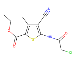 5-(2-Chloro-acetylamino)-4-cyano-3-methyl-thiophene-2-carboxylic acid ethyl ester