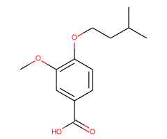 3-Methoxy-4-(3-methyl-butoxy)-benzoic acid