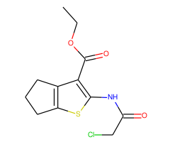 2-(2-Chloro-acetylamino)-5,6-dihydro-4H-cyclopenta[b]thiophene-3-carboxylic acid ethyl ester