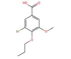 3-Bromo-5-methoxy-4-propoxy-benzoic acid