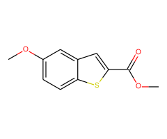 Methyl 5-methoxybenzo[b]thiophene-2-carboxylate