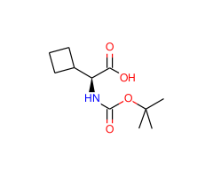 (S)-2-((tert-Butoxycarbonyl)amino)-2-cyclobutylacetic acid