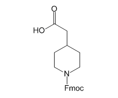 2-(1-(((9H-Fluoren-9-yl)methoxy)carbonyl)piperidin-4-yl)acetic acid